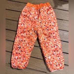 Patagonia Baby Reversible Tribbles Pants 4T